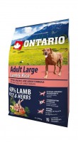Ontario Adult Large Lamb, Turkey & Rice (Онтарио для собак крупных пород с ягненком, индейкой и рисом)