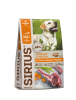 SIRIUS (Сириус для взрослых собак ягненок и рис)