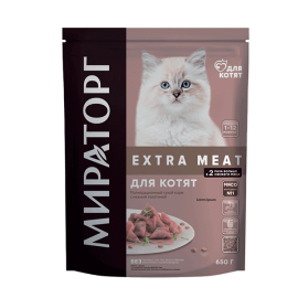 Мираторг EXTRA MEAT для котят с нежной телятиной - Мираторг EXTRA MEAT для котят с нежной телятиной