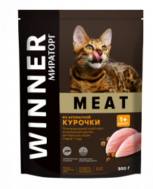 Winner Meat Виннер Мит корм для кошек с курицей (79704, 79697) - Winner Meat Виннер Мит корм для кошек с курицей (79704, 79697)