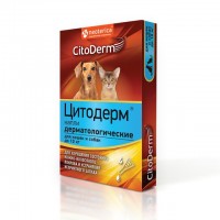 Цитодерм D101 Капли дерматологические для кошек и собак до 10кг (42980)