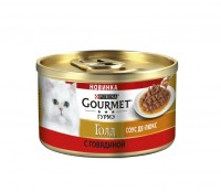 Gourmet Gold Соус де-люкс с говядиной (705134, 613385)