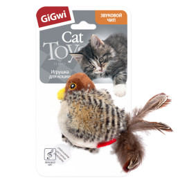 GiGwi ГиГви грушка для кошек Птичка со звуковым чипом - GiGwi ГиГви грушка для кошек Птичка со звуковым чипом