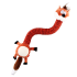 GiGwi ГиГви Игрушка для собак Лиса с хрустящей шеей и пищалкой - GiGwi ГиГви Игрушка для собак Лиса с хрустящей шеей и пищалкой