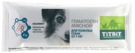 TiTBiT лакомство для пожилых собак гематоген мясной - TiTBiT лакомство для пожилых собак гематоген мясной