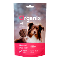 Organix (Органикс лакомство для собак палочки из филе ягненка 100% мясо)