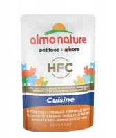 Almo Nature Classic Cuisine Chicken Fillet and Cheese (паучи для кошек с курины филе и сыром)
