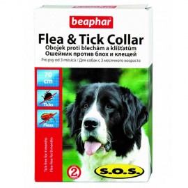 Beaphar Ошейник SOS для собак от блох и клещей 13106 - Тера ошейник 70 см от блох и клещей.jpg