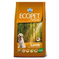 Farmina Ecopet Natural Adult Lamb Mini (Фармина сухой корм премиум класса для взрослых собак мелких пород с ягненком)