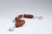 Beeztees игрушка для собак "4 сосиски на верёвке", винил 16381 (620332)