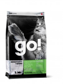 GO! Sensitivity + Shine Grain Free Freshwater Trout&Salmon Cat Recipe (Гоу Натурал беззерновой корм для кошек и котят с чувствительным пищеварением с форелью и лососем) (39580, 39579, -) - GO! Sensitivity + Shine Grain Free Freshwater Trout&Salmon Cat Recipe (Гоу Натурал беззерновой корм для кошек и котят с чувствительным пищеварением с форелью и лососем) (39580, 39579, -)