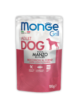 Monge GRILL POUCH MANZO (Монж пауч для собак с говядиной)