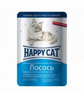 Happy Cat (Хэппи Кэт нежные кусочки и ломтики в соусе с лососем)