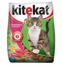 Kitekat корм для кошек "Телятинка аппетитная" - Kitekat корм для кошек "Телятинка аппетитная"