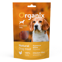 Organix (Органикс лакомство для собак нарезка из куриного филе 100% мясо)