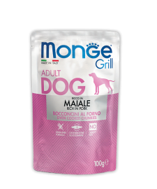 Monge GRILL MAIALE (Монж пауч для собак со свининой) - Monge GRILL MAIALE (Монж пауч для собак со свининой)