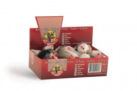 Beeztees игрушка для кошек "мышь-погремушка" в ассорт. 16321 (440420) - 16321 мышь погремушка.jpg