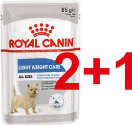 Light Weight Care 2+1 (Royal Canin влажный корм для собак склонных к набору веса, паштет, пауч) (85170р)  - Light Weight Care 2+1 (Royal Canin влажный корм для собак склонных к набору веса, паштет, пауч) (85170р) 