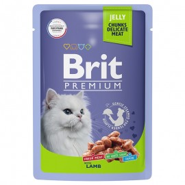 Brit Premium (Брит пауч для кошек ягненок в желе) - Brit Premium (Брит пауч для кошек ягненок в желе)