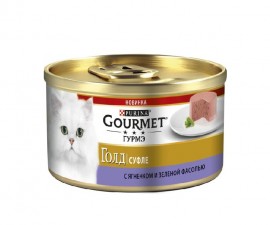 Gourmet Gold (Суфле для кошек с ягненком и зеленой фасолью) (70987) - Gourmet Gold (Суфле для кошек с ягненком и зеленой фасолью) (70987)