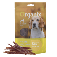 Organix (Органикс лакомство для собак нарезка утиного филе 100% мясо)