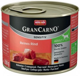 GranCarno Sensitiv консервы длясобак с Говядиной (Анимонда для взрослых собак) (40595) - GranCarno Sensitiv консервы длясобак с Говядиной (Анимонда для взрослых собак) (40595)