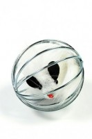 Beeztees игрушка для кошек "мышь меховая в металлическом шаре" в ассорт. 16315 (425021)