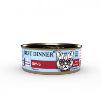 Best Dinner Exclusive (Бест Диннер консервы для кошек с чувствительным пищеварением дичь в паштете)