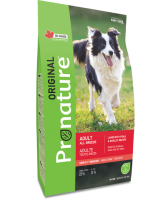 Pronature Original (Пронатюр корм для собак всех пород с ягнёнком, горохом и ячменём)