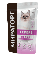 Мираторг Expert Renal пауч для взрослых кошек при заболеваниях почек