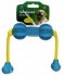 Игрушка для собак "Гантель шипованная на веревке" 9см. 25908 (625756) - 25908 гантель шипованная на веревке.jpg