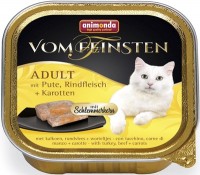 Vom Feinsten Adult меню для гурманов консервы для кошек с индейкой, говядиной и морковью (Анимонда для взрослых кошек) (61339)