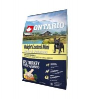 Ontario Mini Weight Control Turkey & Potatoes (Онтарио для собак малых пород контроль веса с индейкой и картофелем)