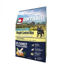 Ontario Mini Weight Control Turkey & Potatoes (Онтарио для собак малых пород контроль веса с индейкой и картофелем) - Ontario Mini Weight Control Turkey & Potatoes (Онтарио для собак малых пород контроль веса с индейкой и картофелем)