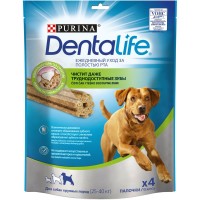 Лакомство Purina DentaLife Standard для чистки зубов собак крупных пород 