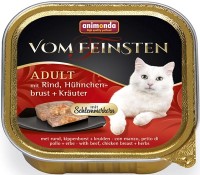 Vom Feinsten Adult меню для гурманов консервы для кошек с говядиной, куриной грудкой и травами (Анимонда для взрослых кошек) (61340)