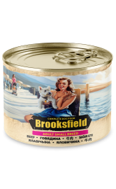 Brooksfield Adult Small Breed (Бруксфилд консервы для собак с говядиной и коричневым рисом) (78633) - Brooksfield Adult Small Breed (Бруксфилд консервы для собак с говядиной и коричневым рисом) (78633)