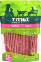 TiTBiT лакомство для собак колбаса пармская XXL выгодная упаковка