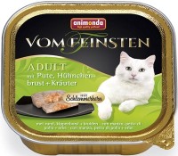 Vom Feinsten Adult меню для гурманов консервы для кошек с индейкой, куриной грудкой и травами (Анимонда для взрослых кошек) (61341)