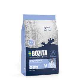 Bozita Original Mini 21/11 (Бозита для собак мелких пород с нормальным уровнем активности) для собак мелких пород с нормальным уровнем активности