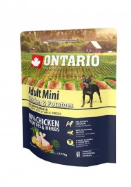 Ontario Adult Mini Chicken & Potatoes (Онтарио для собак малых пород с курицей и картофелем) - Ontario Adult Mini Chicken & Potatoes (Онтарио для собак малых пород с курицей и картофелем)