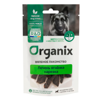 Organix (Органикс вяленое лакомство для собак печень ягненка нарезка)