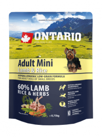 Ontario Adult Mini Lamb & Rice (Онтарио для собак малых пород с ягненком и рисом) - Ontario Adult Mini Lamb & Rice (Онтарио для собак малых пород с ягненком и рисом)