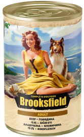 Brooksfield Adult (Бруксфилд консервы для собак с говядиной и коричневым рисом) (78629) - Brooksfield Adult (Бруксфилд консервы для собак с говядиной и коричневым рисом) (78629)