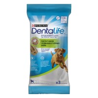 Лакомство Purina DentaLife 3 Sticks для чистки зубов собак крупных пород