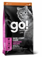 GO! Solutions SKIN + COAT корм для кошек и котят с курицей, фруктами и овощами (84812, 84811, 84810)