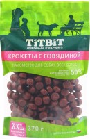 TiTBiT лакомство для собак крокеты с говядиной XXL выгодная упаковка