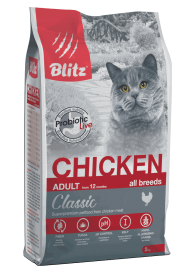 Blitz Classic Adult Cats Chicken (Блитц корм для взрослых кошек с курицей) - Blitz Classic Adult Cats Chicken (Блитц корм для взрослых кошек с курицей)