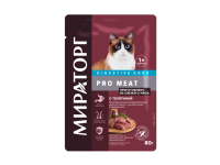 Мираторг PRO MEAT пауч для кошек с чувствительным пищеварением с Телятиной
