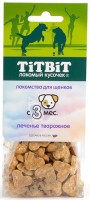 TiTBiT лакомство для щенков печенье творожное